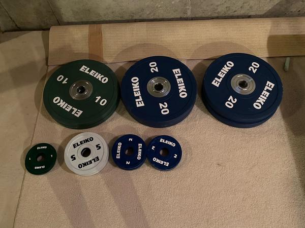 My weight plates